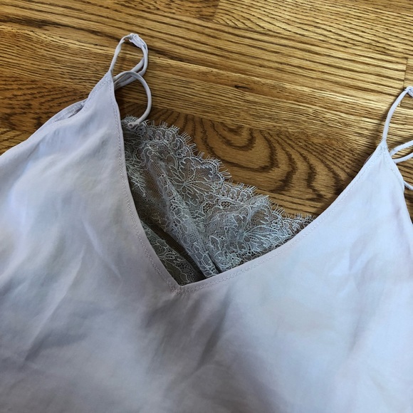 Free People Deep V lace tank - Picture 5 of 7